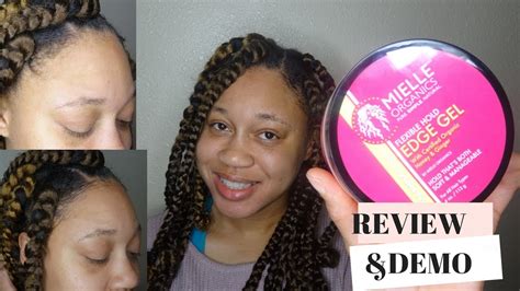 Mielle Organics Edge Gel Review Euniycemari Youtube