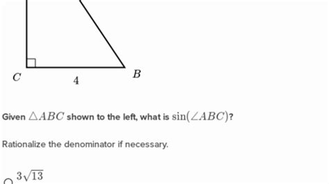 Trigonometry Right Triangle Examples