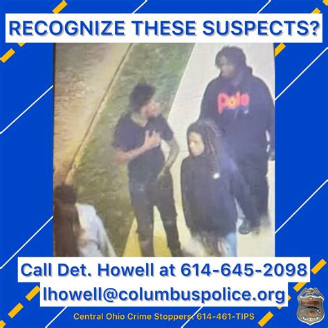 Columbus Ohio Police On Twitter Detectives Need Help Identifying A