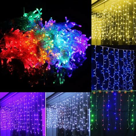 Solmore 6x3m 600led Usb Led Curtain Fairy String Lights Hanging