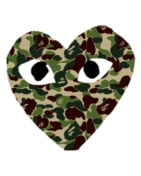 Swagged out - bank-s: Artesoul Bape x Comme Des Garcons-Play... png image
