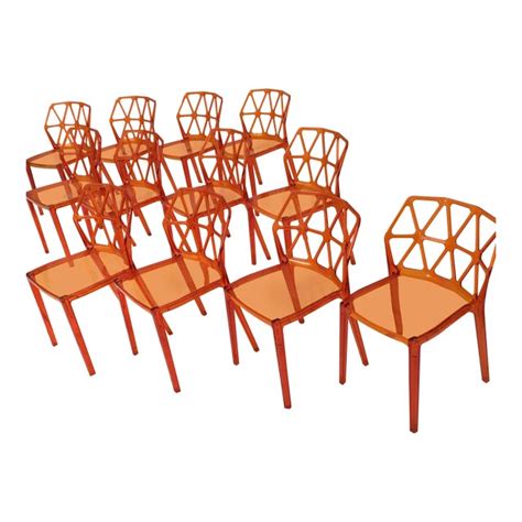 Explore 26 listings for calligaris chairs sale at best prices. Calligaris Alchemia Dining Chairs in Orange - Set of 12 ...