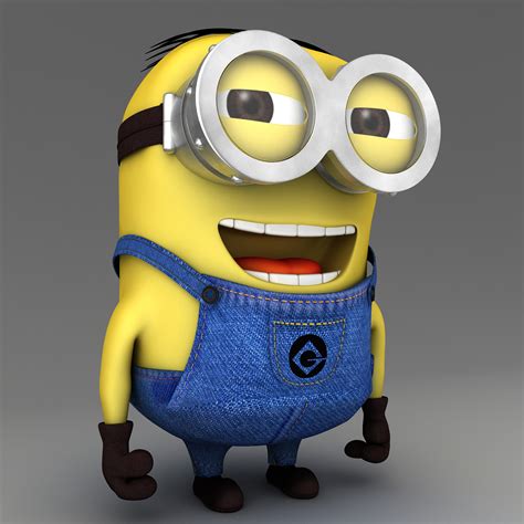 3d Model Minion Dave