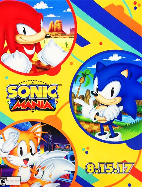 Sonic Mania Switch Ps4 Xbox One Pc Warning