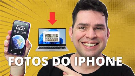 Como passar fotos e vídeo do iPhone para o PC Rápido e Fácil YouTube