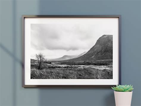 Buy Set Of 2 Black And White Scotland Art Prints Ts For Him Online In