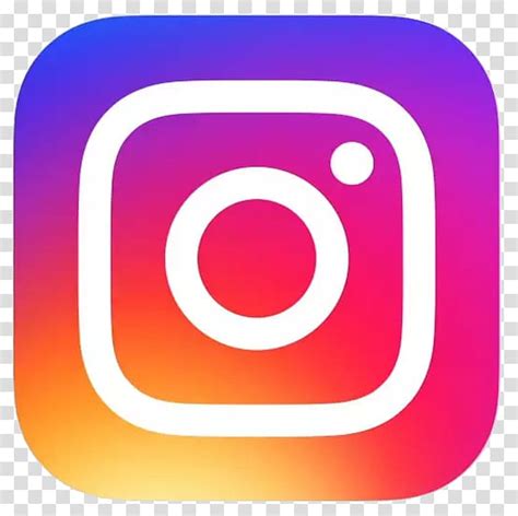 Instagram Application Icon Social Media Logo Symbol Insta Transparent