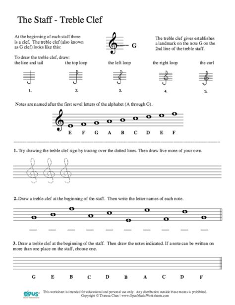 Music Theory Worksheets For Beginners Thekidsworksheet