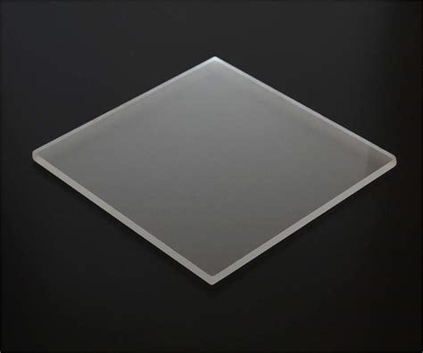 18 0118 Frosted Matte Acrylic Sheet 12x12 Cast