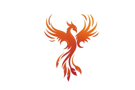 Phoenix Logo Of Mythological Bird Illustration Par Krustovin Creative Fabrica