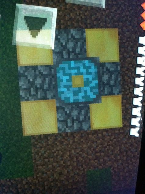 How To Build Nether Portal For Minecraft Pe 6 Steps Instructables