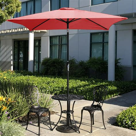 Davee 65 Square Patio Umbrella Outdoor Table Market Umbrella With
