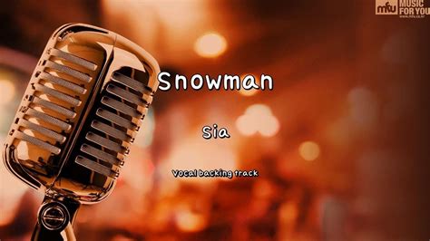 Steven kimbrough musique anodine vii iiiiii. Snowman - Sia (Instrumental & Lyrics) - YouTube