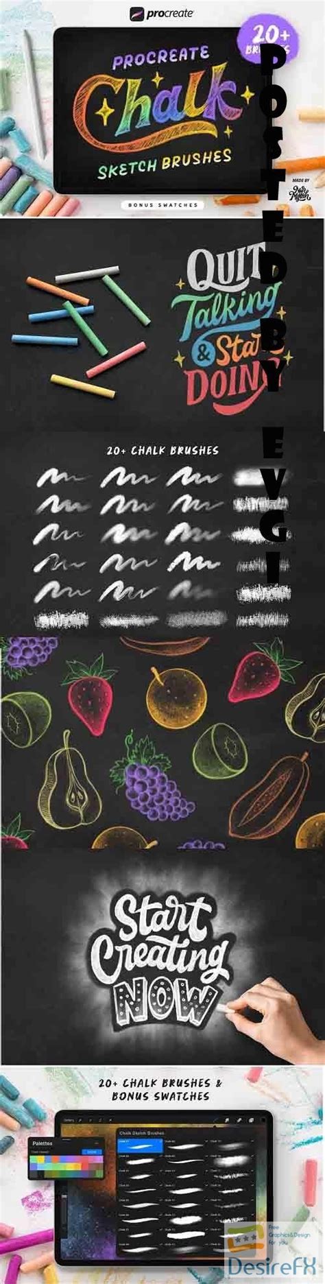 These procreate free brushes are here to help you drastically improve your drawing experience. Download Procreate Chalk Sketch Brushes - 6217127 ...
