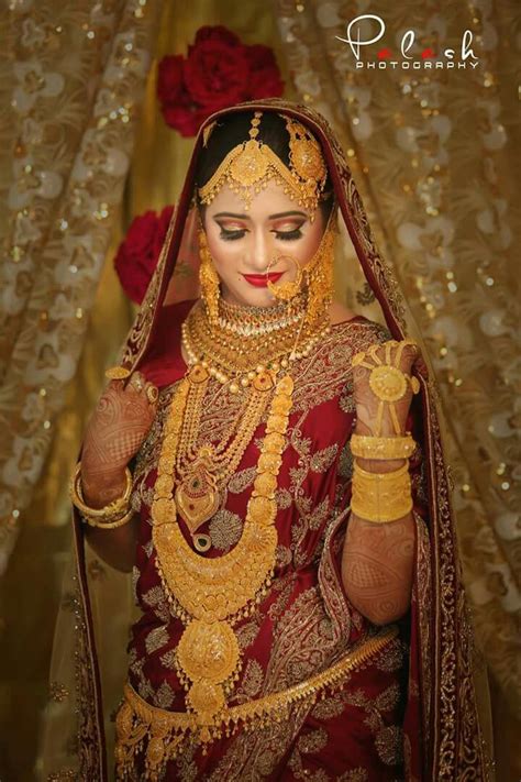 Bangaliiis Jewelry Gold Necklace Wedding Gold Bride Jewelry Gold Jewelry Necklace Bridal