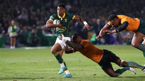 Comment It Was Wonderful To Watch The Springbok Backline Cashing In Against Australia
