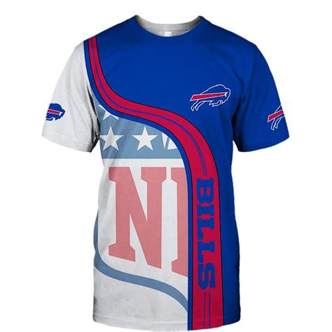 Buffalo Bills T Shirt 3d Summer 2020 Short Sleeve T For Fan Jack