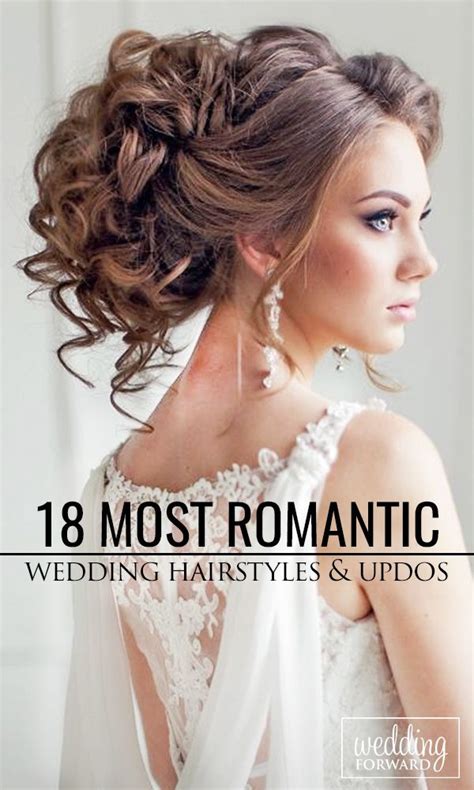 33 Wedding Hairstyles Romantic Bridal Updos Romantic