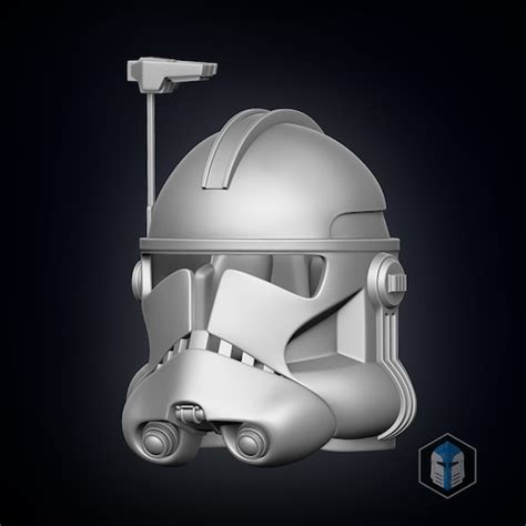 Phase 2 Officer Clone Trooper Helmet 3d Print Files Etsy Uk