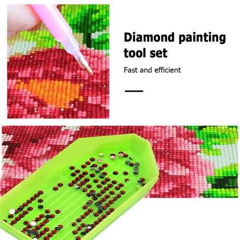5d Diamond Painting Tools Kit Diy Rhinestones Craft Accessories Set