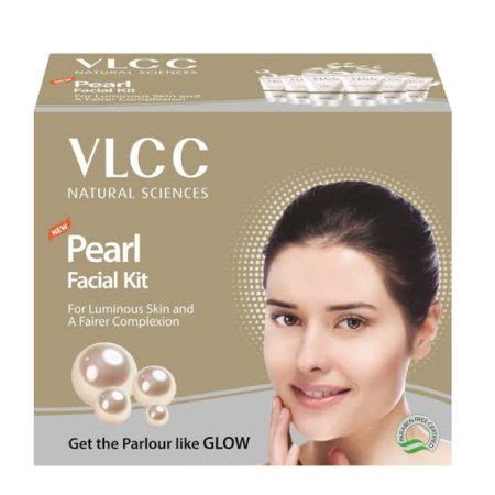 Vlcc Pearl Facial Kit For Luminous Skin Fairer Complexion Gm