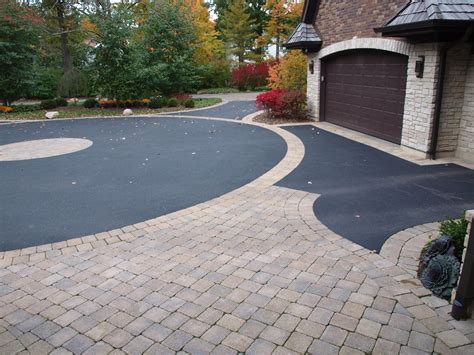 Price and stock could change after publish date, and we may make money from these links. Tumbled concrete paver inlay with asphalt driveway | Paver ...