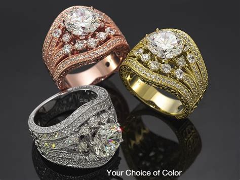 Vanna K Tm For Bella Luce R 635ctw Platineve Tm Ring Jewelry