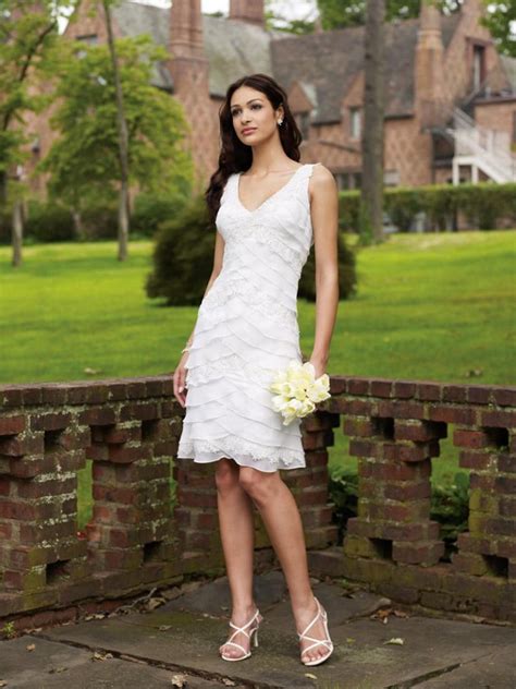 A dressy casual request often indicates a more informal look. Informal Wedding Dresses in 10 Fashionable Styles ...