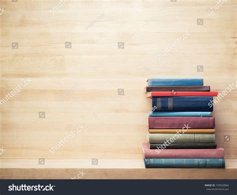 Powerpoint Template Literature Stacked Old Books Stack Imumhkpnl