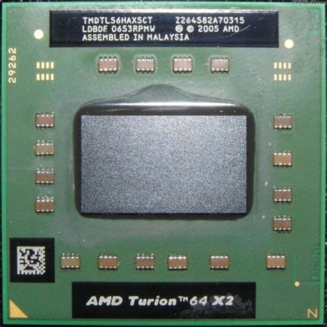 Tested Amd Turion 64x2 Tmdtl56hax5ct Cpu Processor 18ghz Tl 56