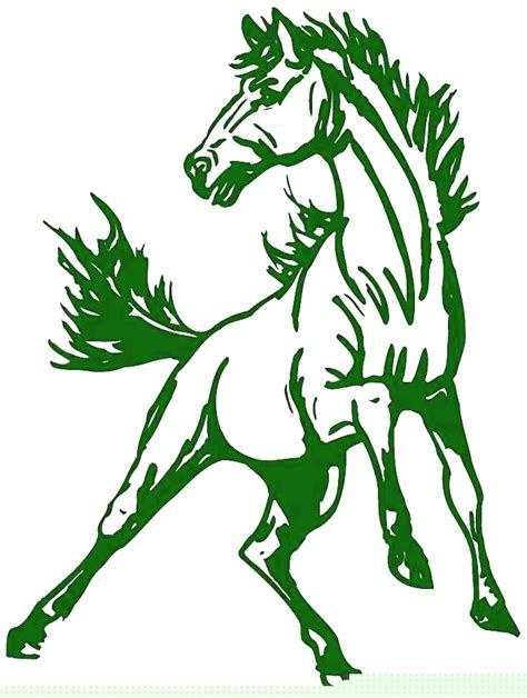 Mustang School Mascot Clipart Free Images At Vector Clip