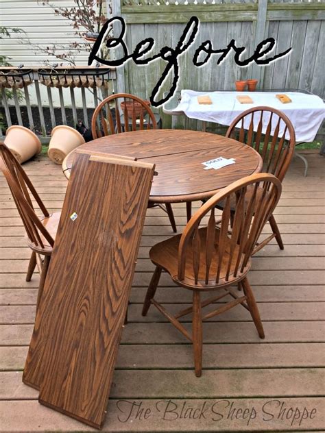 Get free shipping on qualified kitchen prep tables or buy online pick up in store today in the furniture department. Creating a Driftwood Finish on a Laminated Table | Painted ...