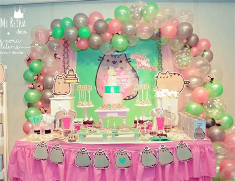 There are so many fantastic ideas for throwing cat parties. Cats Pusheen / Birthday "Cats pusheen birthday party ...