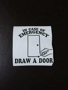 Beetlejuice drawing a picture of howard stern. Emergency Safety Sign Wall Decal - Vinyl Sticker - Car ...