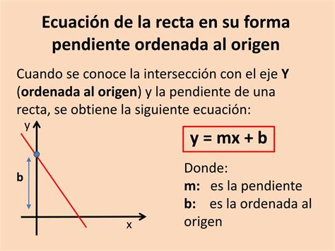 Ecuacion De La Recta En Su Forma General Definicion Formă Blog