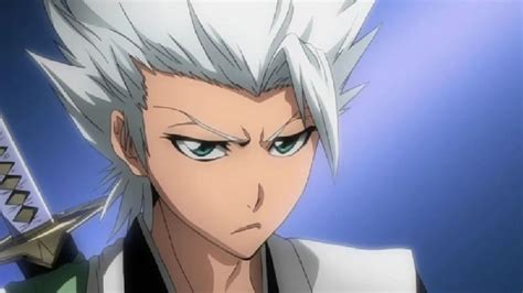 Bleach Anime White Hair Guy