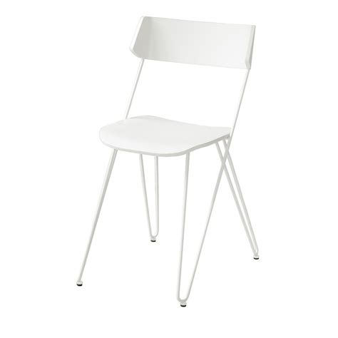 Ibsen One White Chair Greyge Artemest