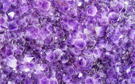 Free Download Purple Crystals Widescreen Hd Wallpaper 1600x1000 For