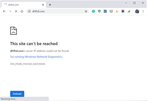 Fix This Site Cant Be Reached Error In Google Chrome Hackanons