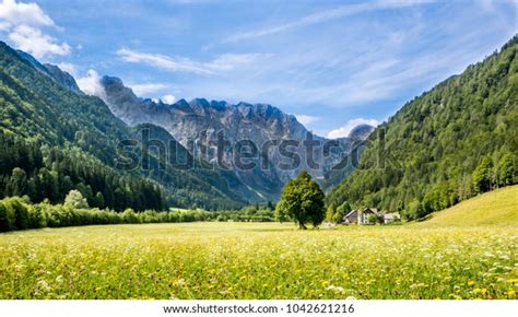 Logar Valley Logarska Dolina Slovenia Landscape Stock Photo Edit Now