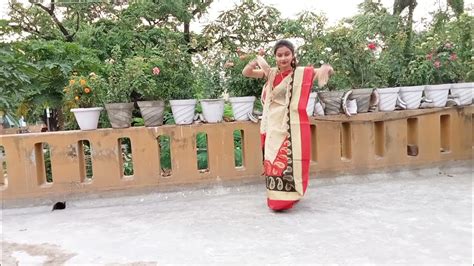 Bangla Amr Sorshe Elish Lopamudra Mitra Dance By Priti Dutta Youtube
