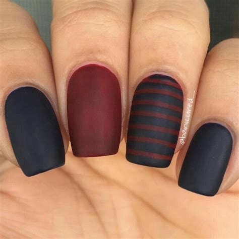 28 Classy Burgundy Nails Designs That You Should Try