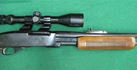 Remington Gamemaster 760 308 Win Pump Action 3 9x40 Scope Wood Hunting