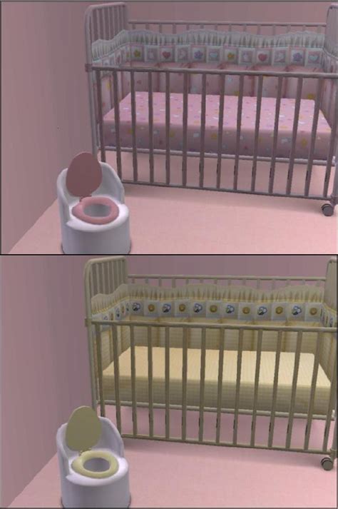 Mod The Sims 4 Recolours Of Toddler Potty