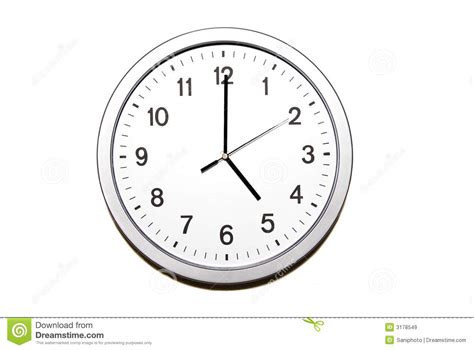 Five Oclock Royalty Free Stock Images Image 3178549