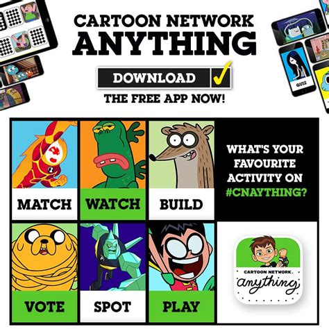 Cartoon Network Launches App Cartoonnetworkanything Yomzansi