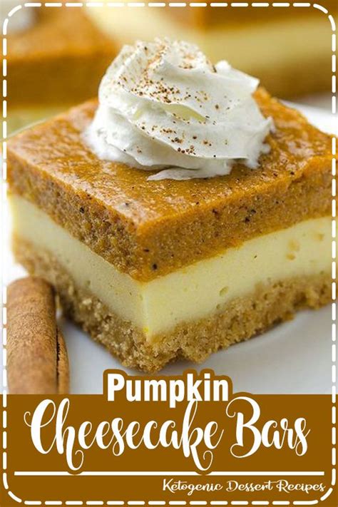 Gradually beat in sugar until light and fluffy. BEST Pumpkin Cheesecake Bars Recipe | Pumpkin cheesecake ...