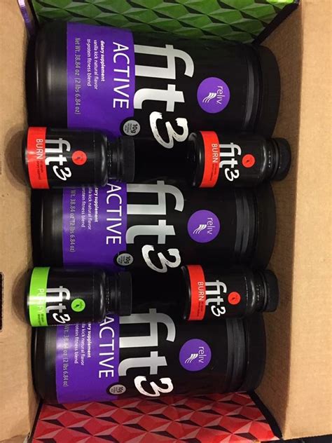 Reliv Fit3 Products Ready To Pre Order For February 2017 Nutrition