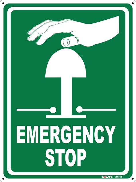 First Aid Emergency Stop Sign Westland Workgear
