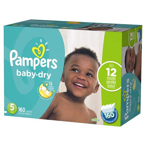 Pampers Baby Dry Diapers Size 5 160 Count Walmart Inventory Checker